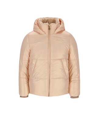 Like Flo winter winterjas meisjes - oranje - Aelin - kort, capuchon