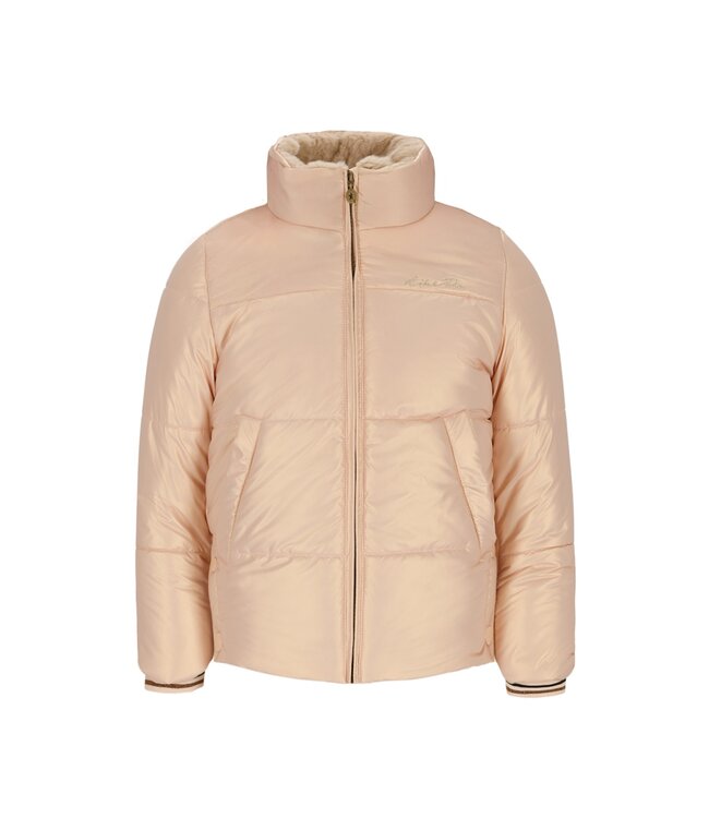 Like Flo winter winterjas meisjes - oranje - Aelin - kort, capuchon