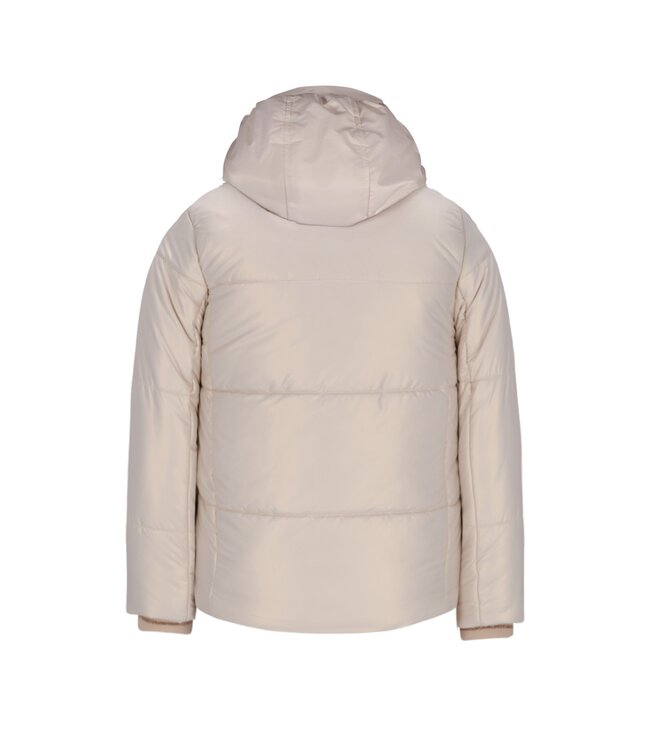 Like Flo winter winterjas meisjes - goud - Aelin - kort, capuchon, metallic