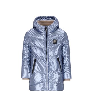 Like Flo winter winterjas meisjes - blauw - Abbi - gewatteerd, capuchon
