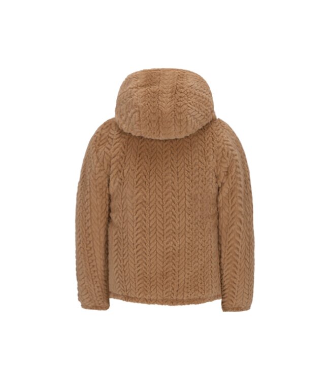 Like Flo winter winterjas meisjes - blauw - Aimee - kort, reversible, capuchon