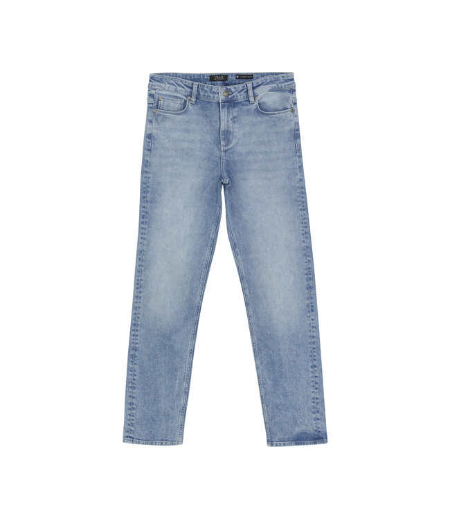 Rellix winter jeansbroek jongens - blauw - straight, wide leg fit