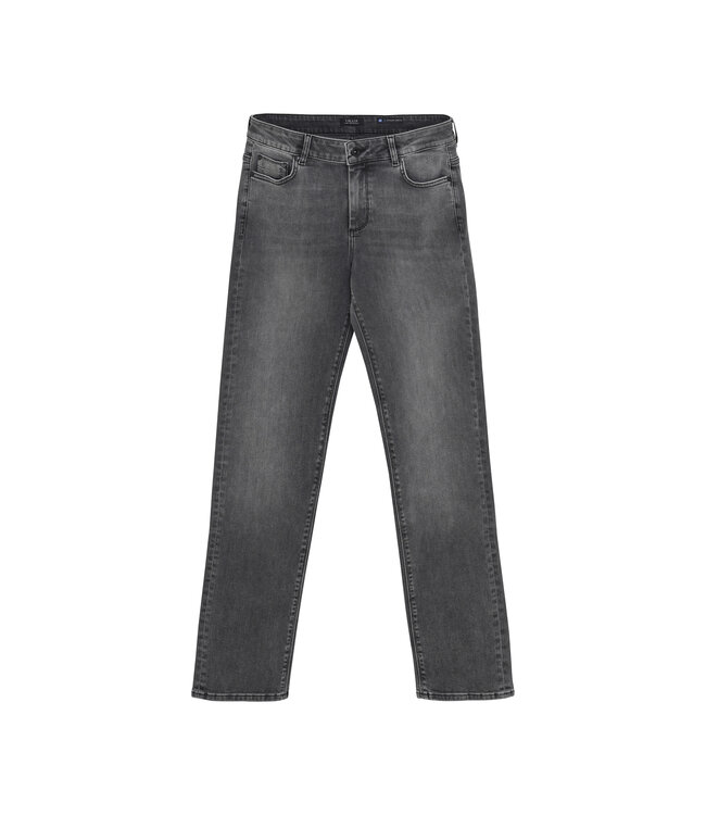 Rellix winter jeansbroek jongens - zwart - straight, wide leg fit