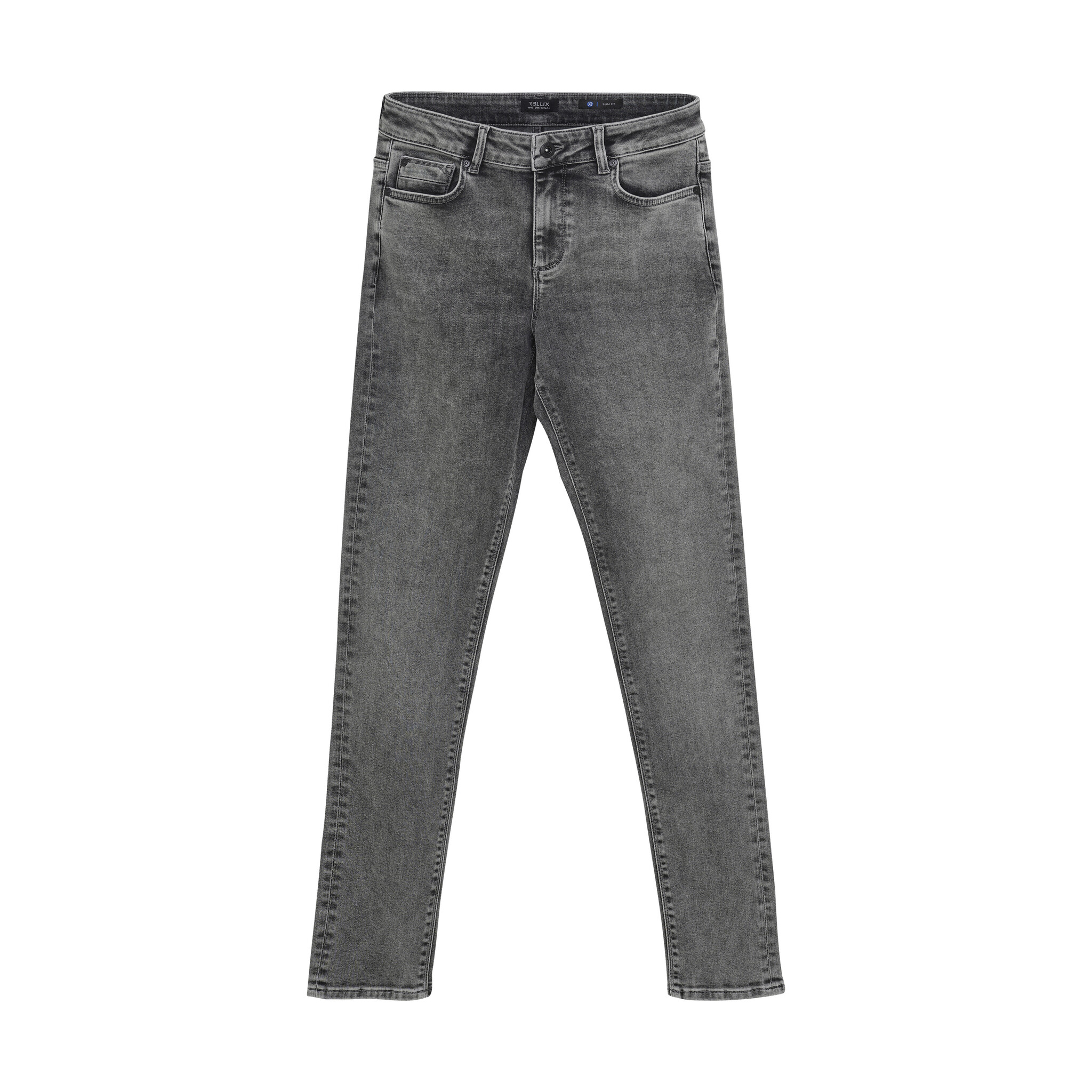 Rellix winter jeansbroek jongens - zwart - straight fit afbeelding