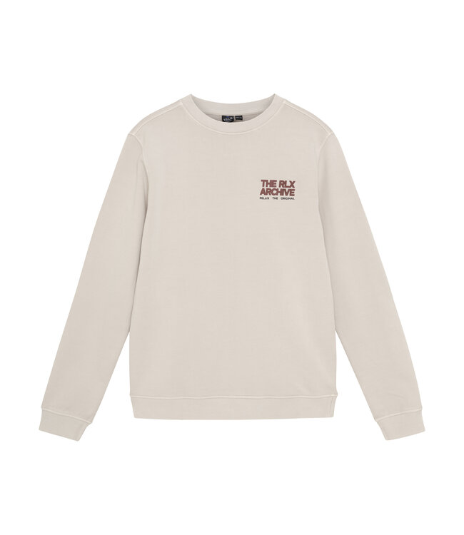 Rellix winter sweater jongens - grijs - backprint