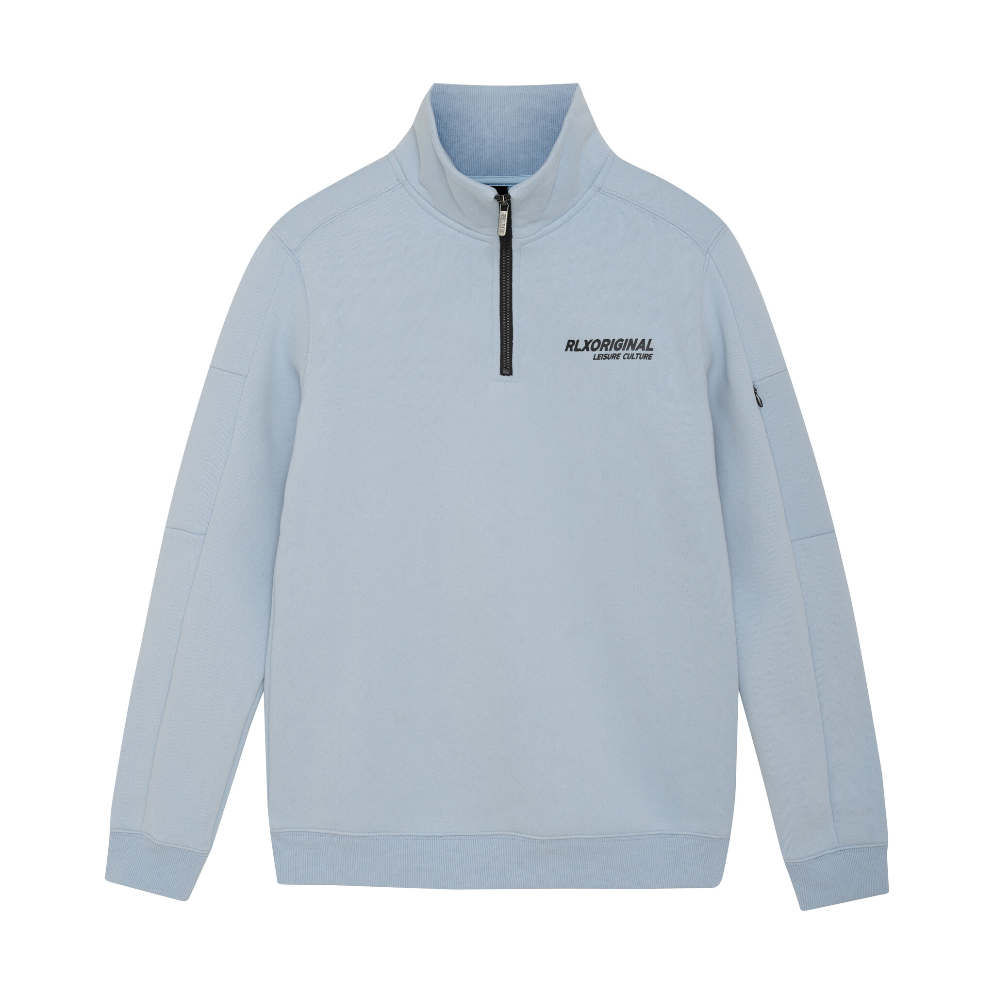 Rellix winter sweater jongens - blauw - rits afbeelding