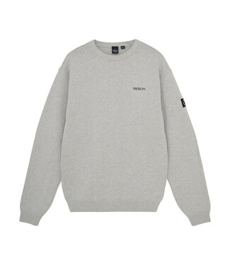 Rellix winter sweater jongens - grijs - loose fit, gebreid