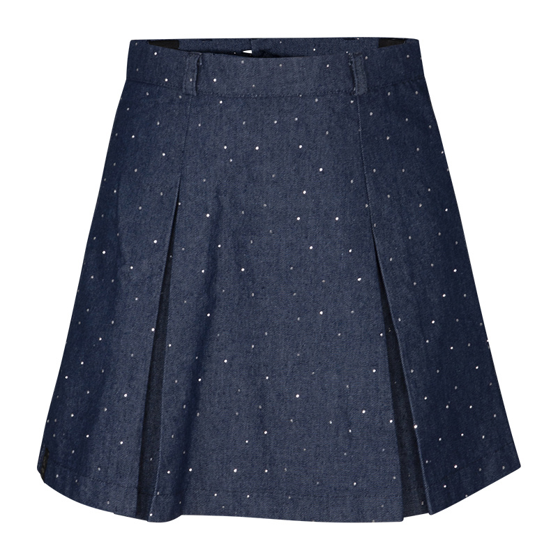 KIEstone winter rok meisjes - blauw - Els afbeelding