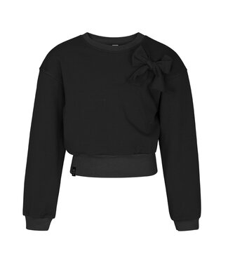 KIEstone winter sweater meisjes - zwart - Marieke