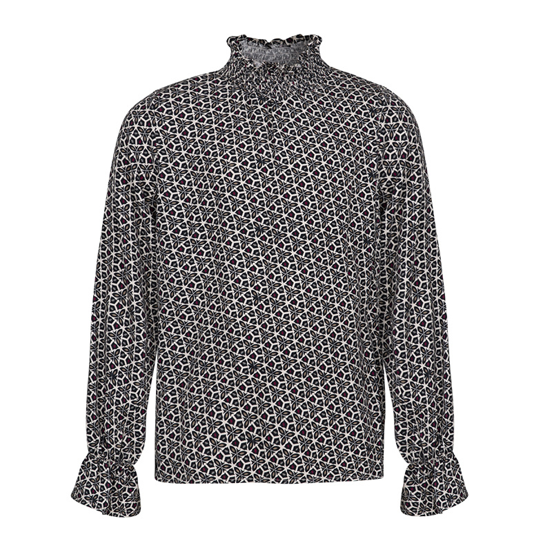 KIEstone winter blouse meisjes - graphic - Fieke afbeelding