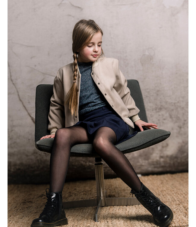 KIEstone winter bomberjas meisjes - zand - Sam