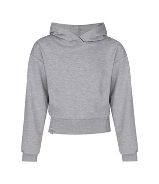 KIEstone winter hoodie meisjes - licht grijs - Vaya