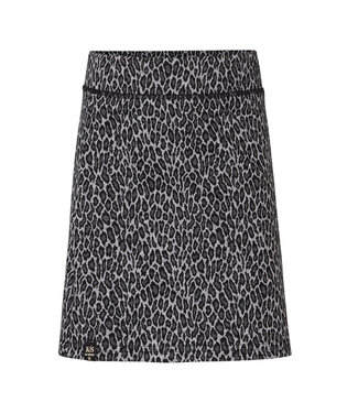 KIEstone winter rok meisjes - bruin panter - Vera
