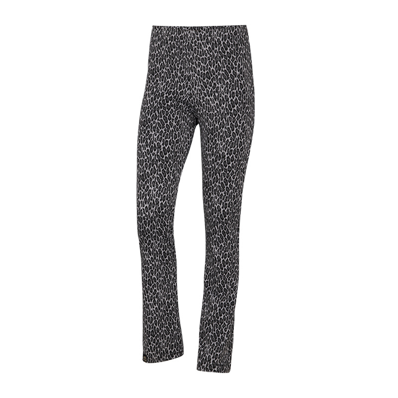 KIEstone winter flare broek meisjes - bruin patner - Flair afbeelding