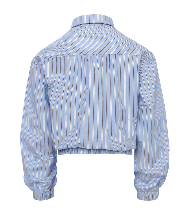 LOOXS 10sixteen winter blouse meisjes - blauw - gestreept