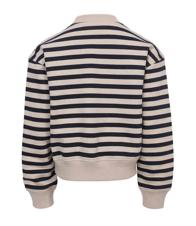 LOOXS 10sixteen winter sweater meisjes - blauw - gestreept
