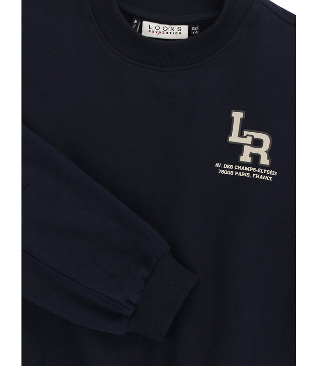 LOOXS 10sixteen winter sweater meisjes - donker navy blauw