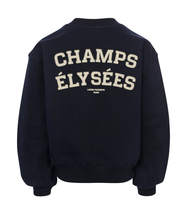 LOOXS 10sixteen winter sweater meisjes - donker navy blauw