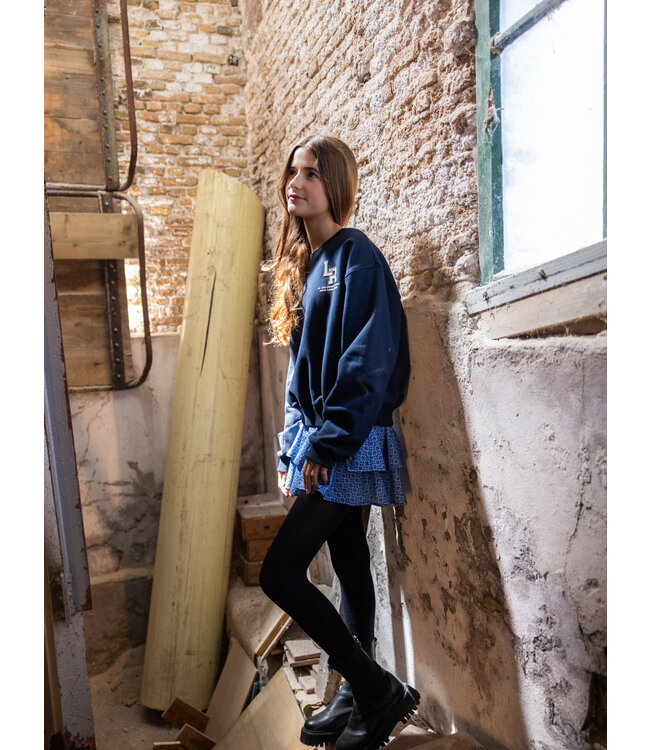 LOOXS 10sixteen winter sweater meisjes - donker navy blauw