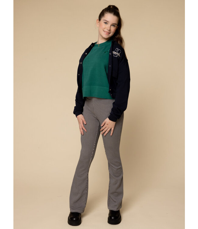 LOOXS 10sixteen winter broek meisjes - blauw - gestreept