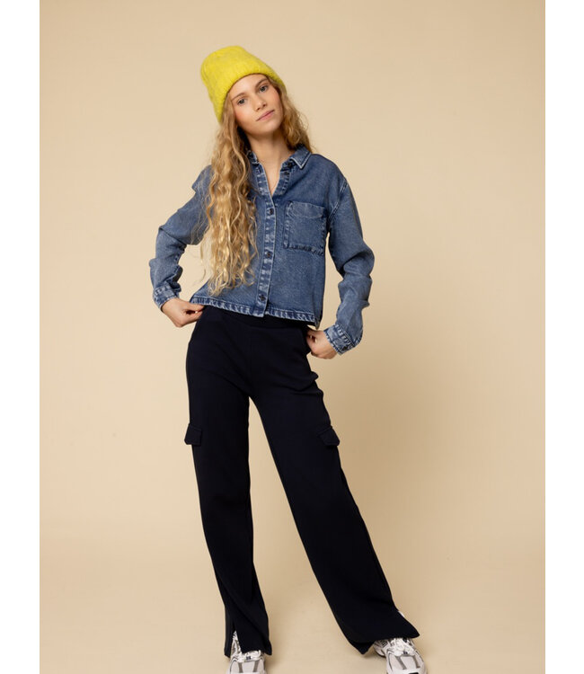LOOXS 10sixteen winter broek meisjes - donker navy blauw