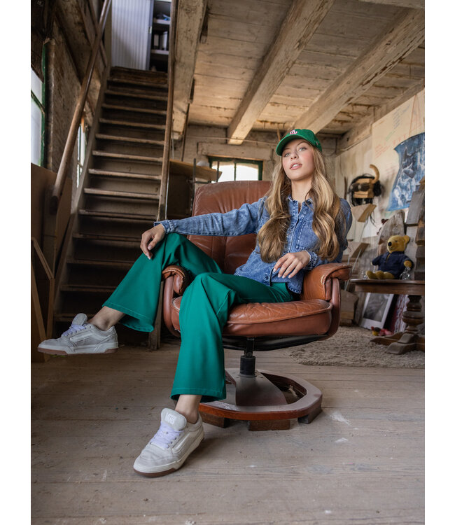 LOOXS 10sixteen winter broek meisjes - groen - pantalon