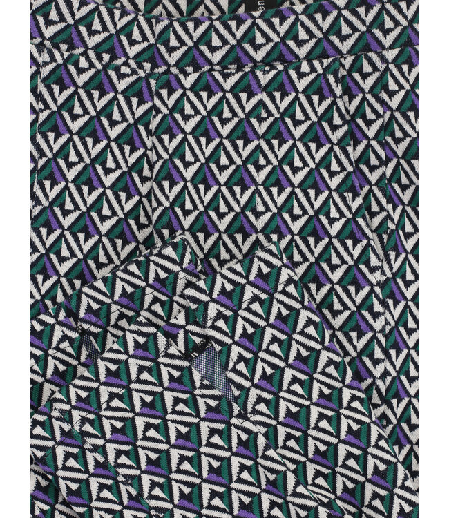 LOOXS 10sixteen winter broek meisjes - groen - jaquard