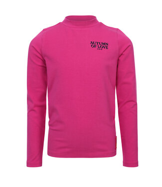 LOOXS Little winter t-shirt meisjes - roze - longsleeve