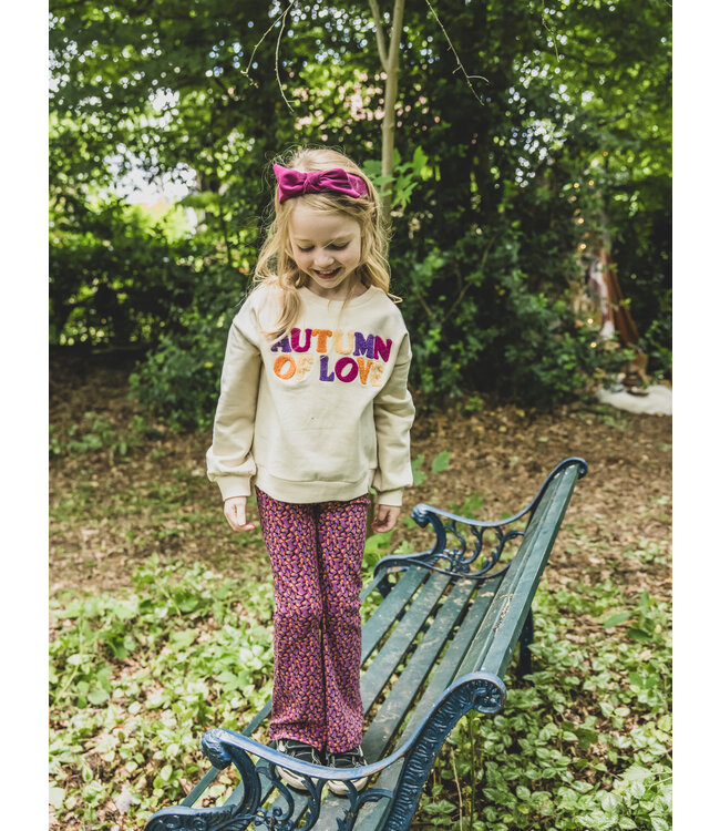 LOOXS Little winter sweater meisjes - wit