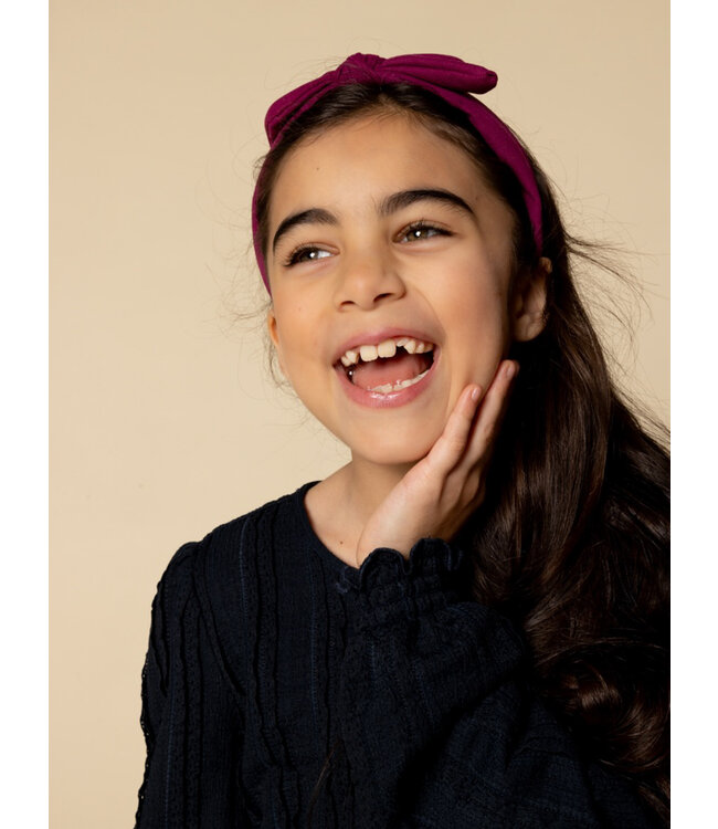 LOOXS Little winter top kant meisjes - grijs