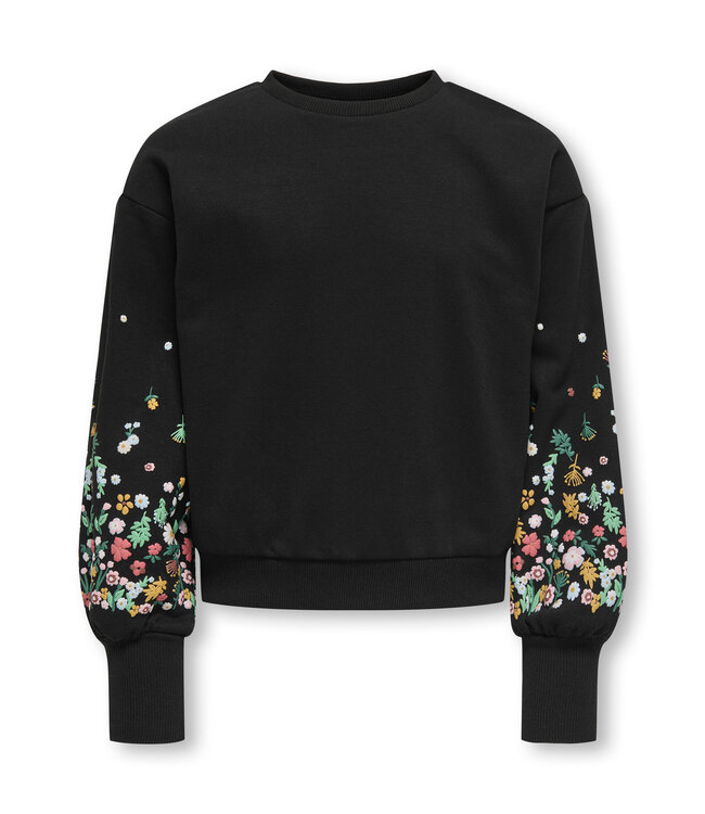 Kids ONLY winter sweater meisjes - zwart - KogBrooke - regular fit