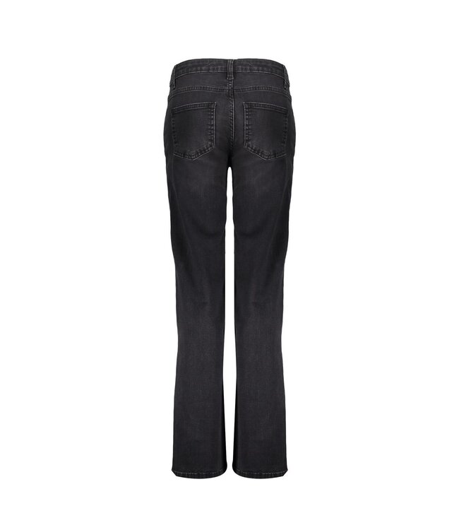 Geisha winter wide leg jeans meisjes - zwart