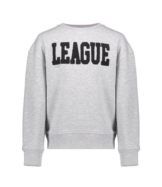 Geisha winter sweater meisjes - grijs/zwart - league