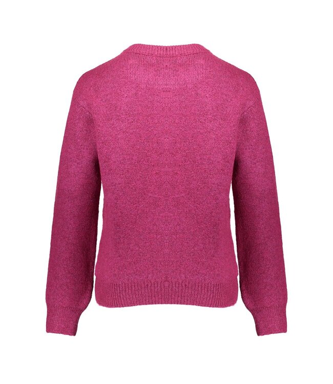 Geisha winter trui meisjes - roze/zwart - NYC