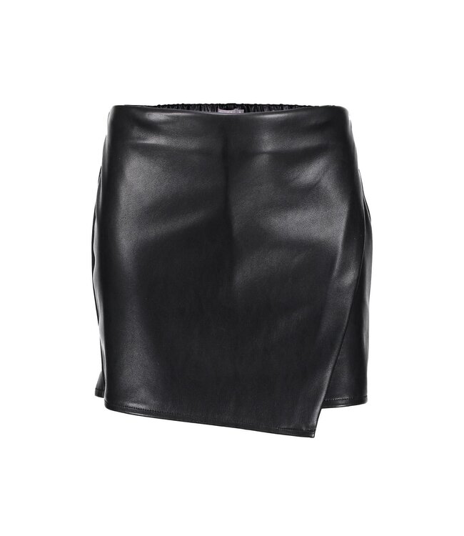 Geisha winter skort meisjes - zwart