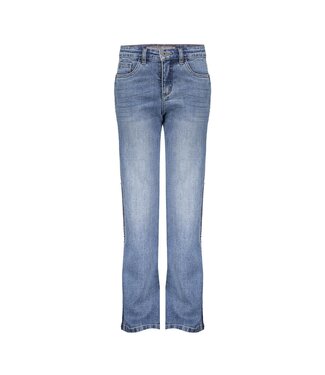 Geisha winter jeans meisjes - blauw - piping