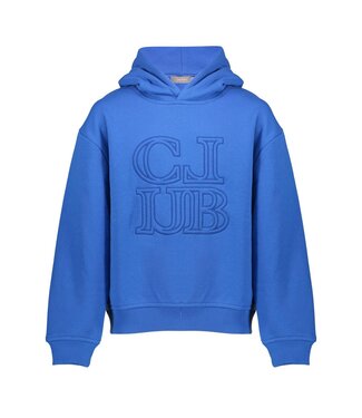 Geisha winter hoodie meisjes - blauw - club