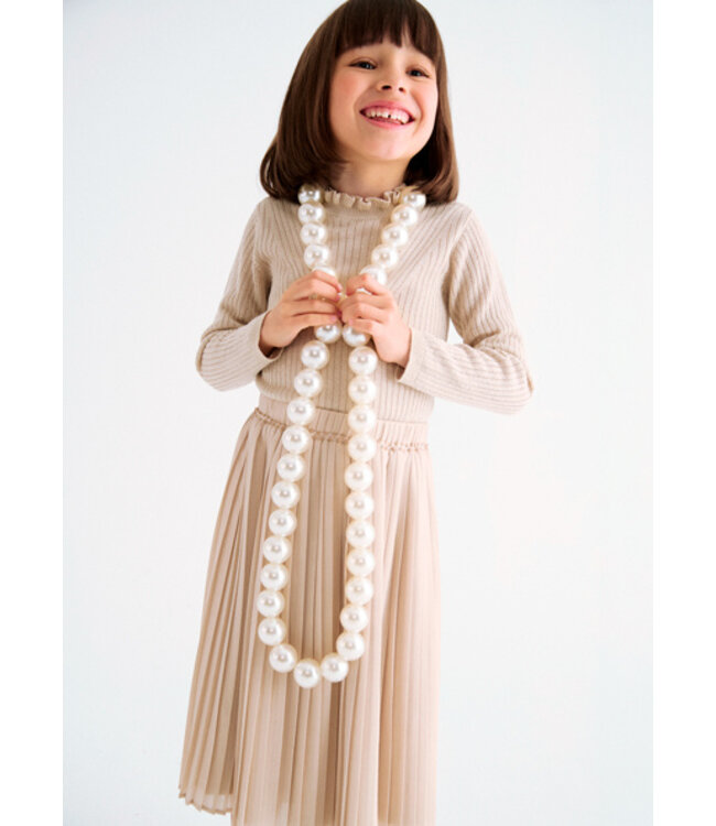 Abel & Lula winter midi rok meisjes - beige