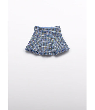 Abel & Lula winter rok meisjes - licht blauw