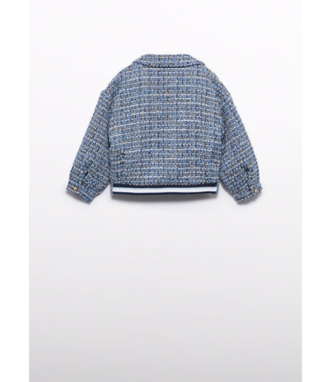 Abel & Lula winter jasje meisjes - licht blauw