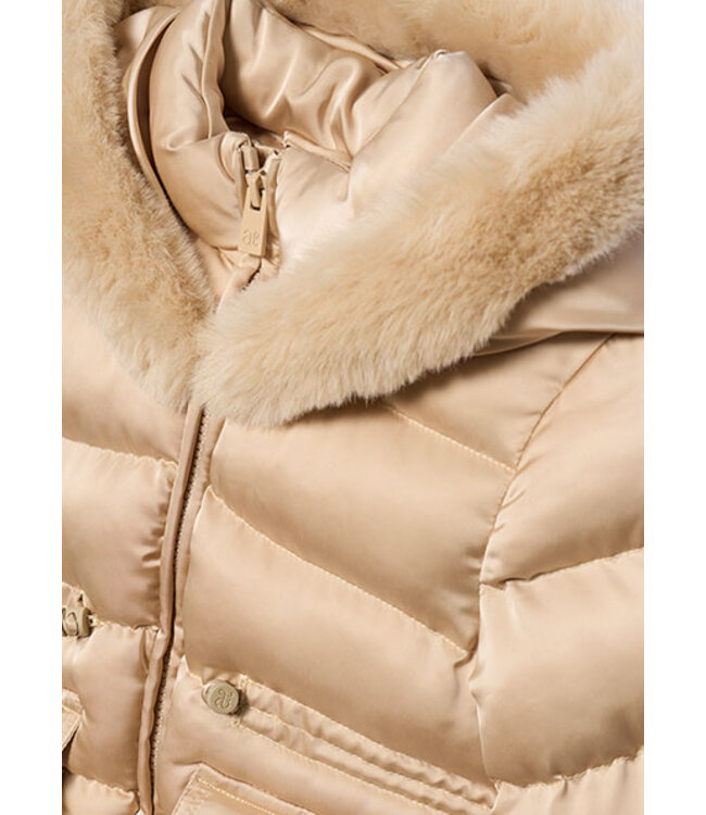 Abel & Lula winter winterjas meisjes - beige