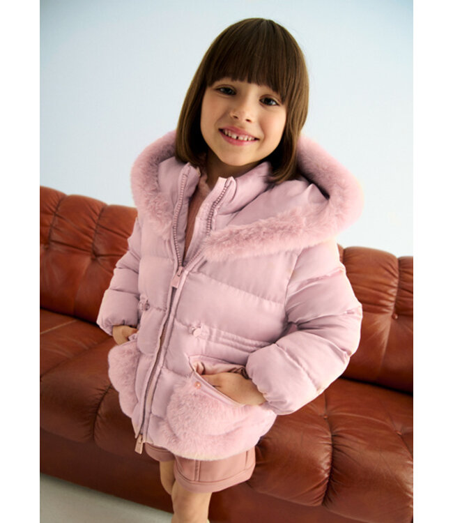 Abel & Lula winter winterjas meisjes - roze