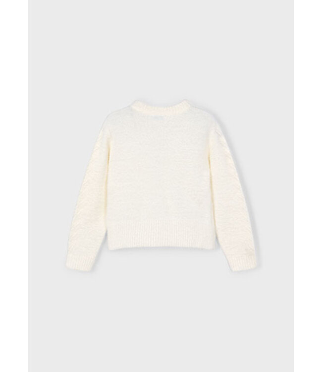 Mayoral winter sweater meisjes - wit