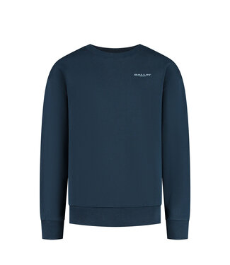 Ballin winter sweater jongens - navy blauw - zigzag logo