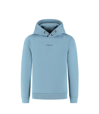 Ballin winter hoodie jongens - blauw/grijs - logo