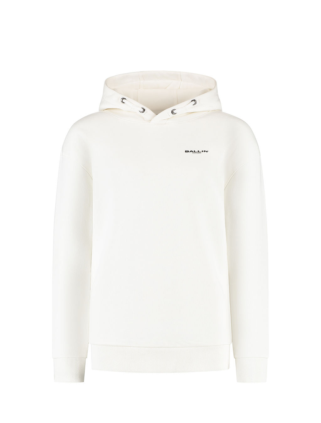 Ballin winter hoodie jongens - off wit - peace of paradise afbeelding