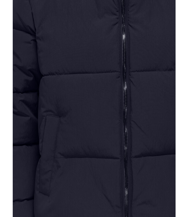 Kids ONLY winter winterjas meisjes - blauw - puffer - Kogmalia