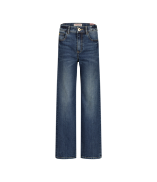 Vingino winter jeansbroek meisjes - donker blauw - Coco - wide leg fit
