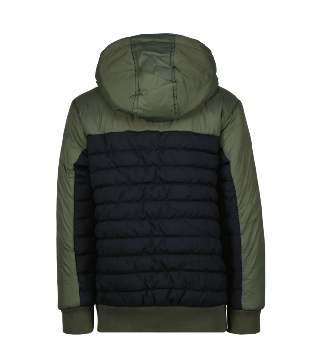 Vingino winter winterjas jongens - groen - Taceon - capuchon