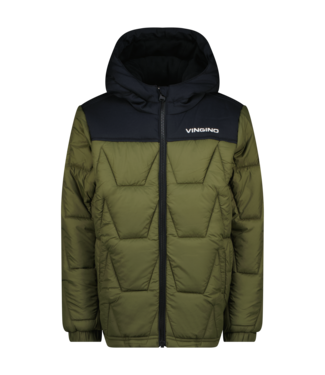 Vingino winter winterjas jongens - groen - Tjay - comfort
